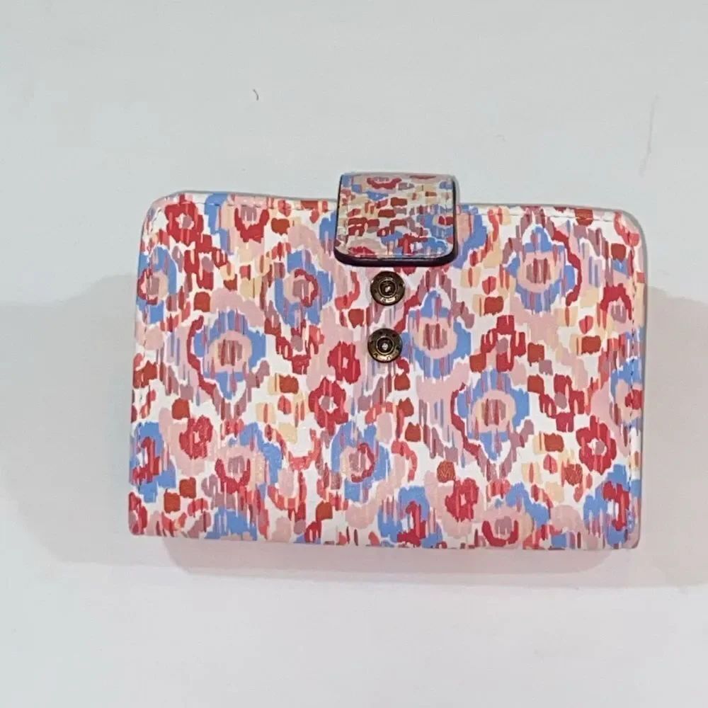 Multicolor Patterned Wallet - Picture 6 of 9